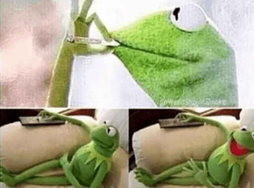 🚭 Стикер «Kermit» для Telegram