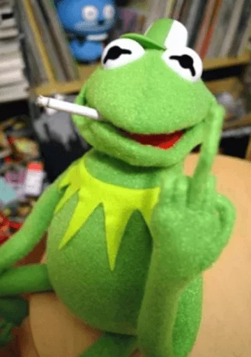 🚭 Стикер «Kermit» для Telegram