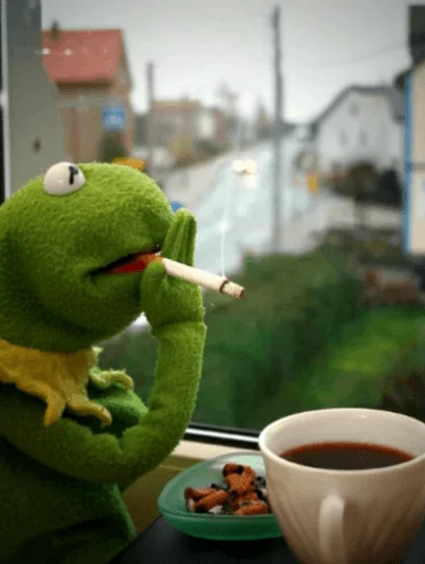 🚭 Стикер «Kermit» для Telegram