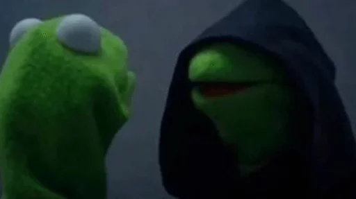 🤫 Стикер «Kermit» для Telegram