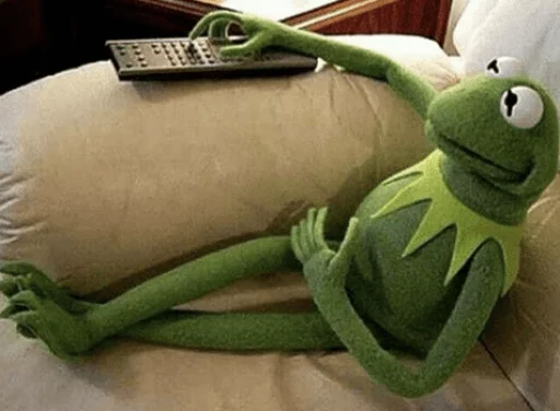 📺 Стикер «Kermit» для Telegram