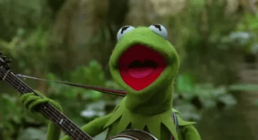 🎻 Стикер «Kermit» для Telegram