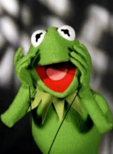 😱 Стикер «Kermit» для Telegram