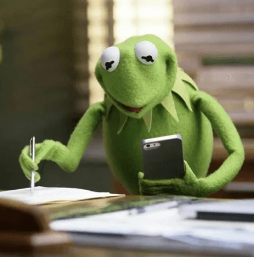 📱 Стикер «Kermit» для Telegram