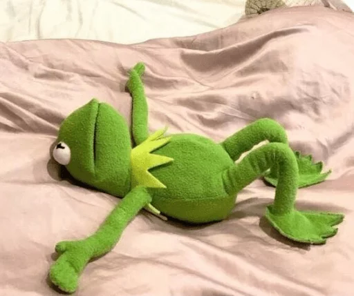 😵 Стикер «Kermit» для Telegram
