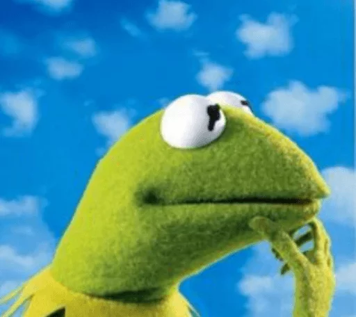 🧐 Стикер «Kermit» для Telegram