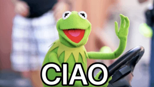 👋 Стикер «Kermit» для Telegram