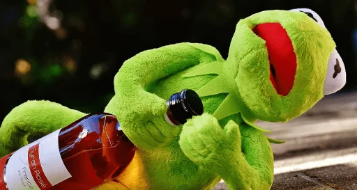 😩 Стикер «Kermit» для Telegram