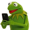 Стикерпак Kermit The Frog Emoji для Telegram
