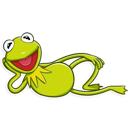 😏 Стикер «Kermit the Frog» для Telegram