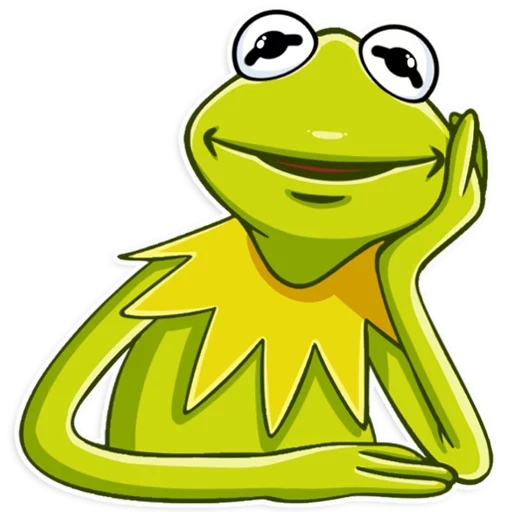 🙂 Стикер «Kermit the Frog» для Telegram