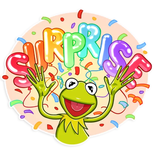 🎉 Стикер «Kermit the Frog» для Telegram