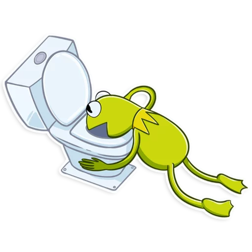 😄 Стикер «Kermit the Frog» для Telegram