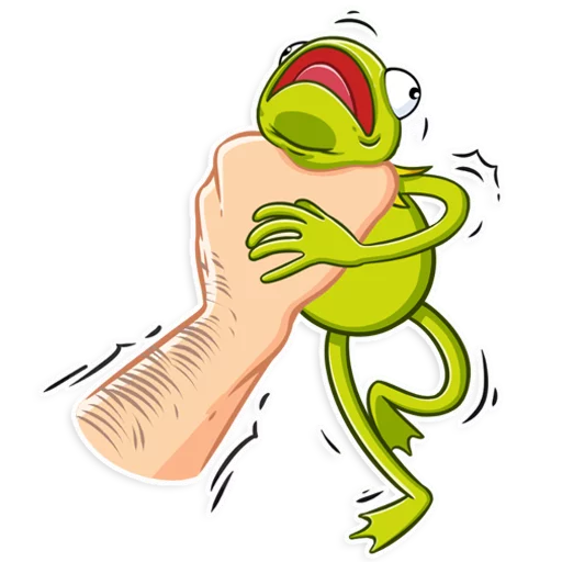 😡 Стикер «Kermit the Frog» для Telegram