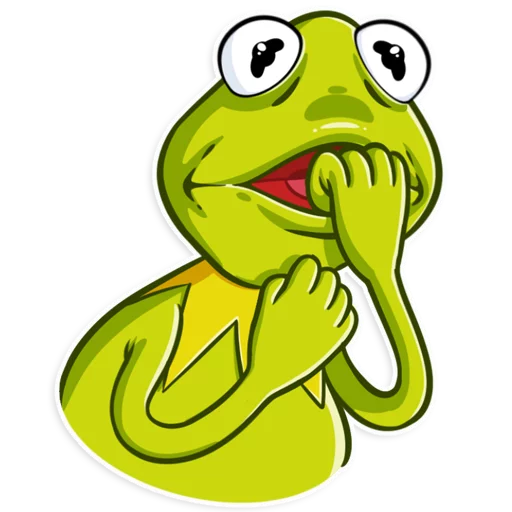 😱 Стикер «Kermit the Frog» для Telegram