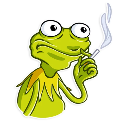 😳 Стикер «Kermit the Frog» для Telegram