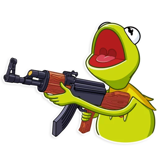 😤 Стикер «Kermit the Frog» для Telegram