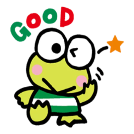👍 Стикер «KEROKEROKEROPPI» для Telegram
