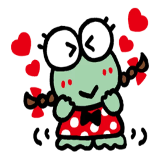 😘 Стикер «KEROKEROKEROPPI» для Telegram