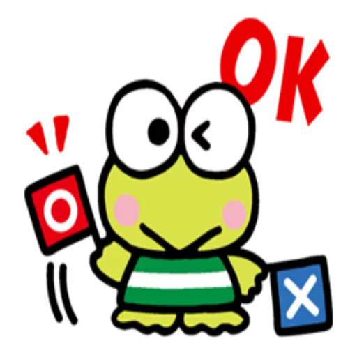 👌 Стикер «KEROKEROKEROPPI» для Telegram