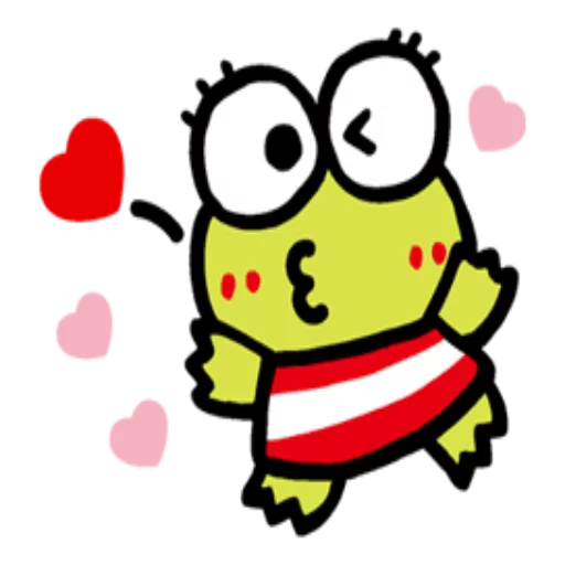 😘 Стикер «KEROKEROKEROPPI» для Telegram