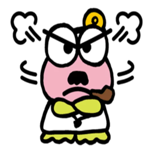 😠 Стикер «KEROKEROKEROPPI» для Telegram