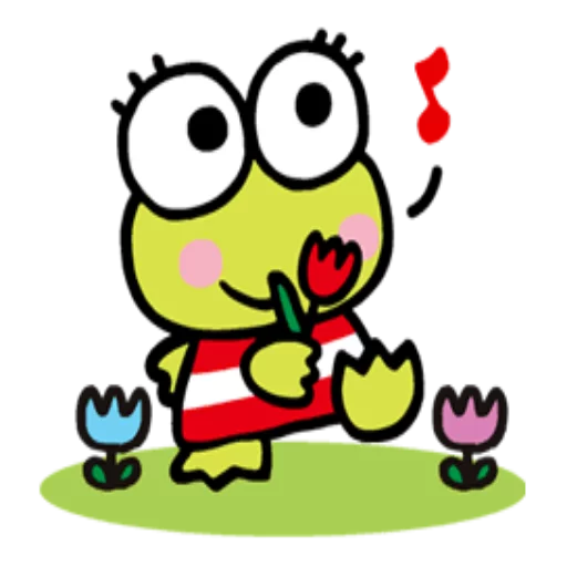 🌹 Стикер «KEROKEROKEROPPI» для Telegram