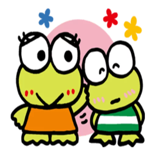 😌 Стикер «KEROKEROKEROPPI» для Telegram