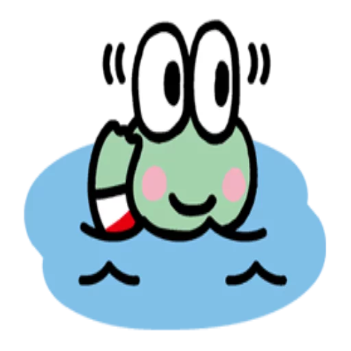 🛁 Стикер «KEROKEROKEROPPI» для Telegram