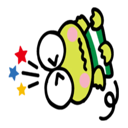 😖 Стикер «KEROKEROKEROPPI» для Telegram