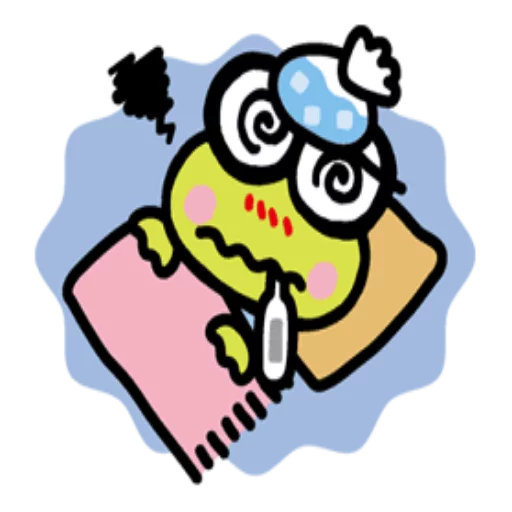 🤒 Стикер «KEROKEROKEROPPI» для Telegram
