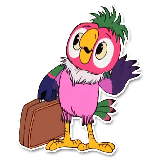 ✈ Стикер «Kesha» для Telegram