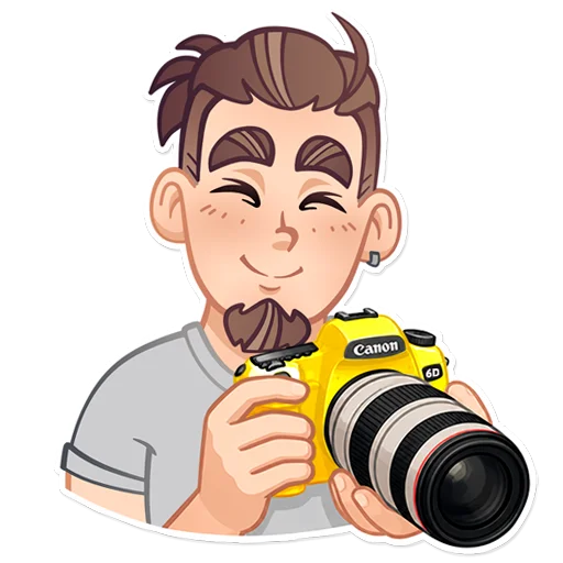 📷 Стикер «Кеша-тестировщик» для Telegram