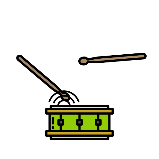 🥁 Стикер «Камень.comeback» для Telegram