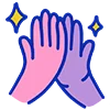🤚 Эмодзи «my things» для Telegram
