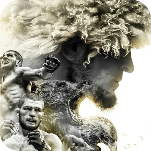 🔥 Стикер «Khabib Nurmagomedov» для Telegram
