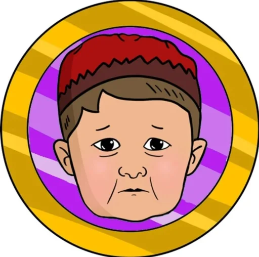 🤩 Стикер «Аниме Хасбик» для Telegram