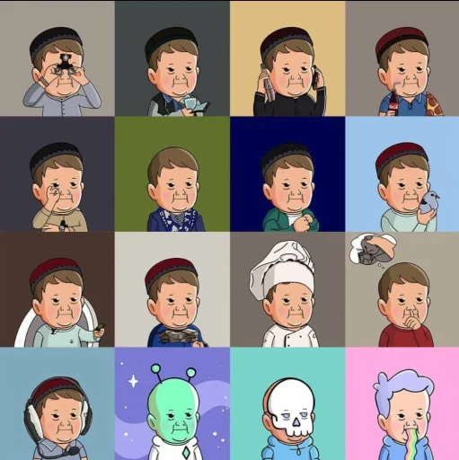 🤩 Стикер «Аниме Хасбик» для Telegram