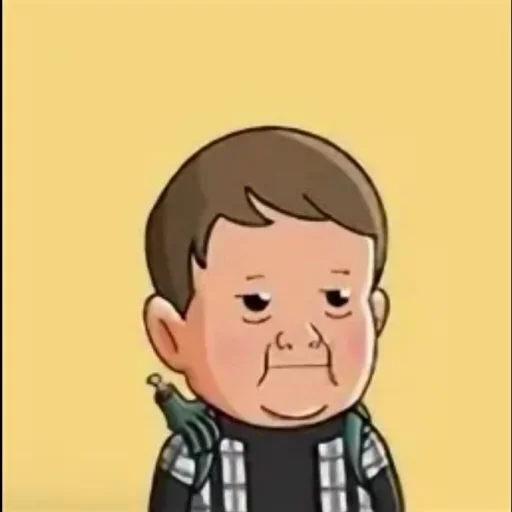🤩 Стикер «Аниме Хасбик» для Telegram