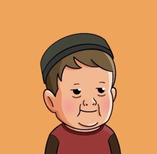 🤩 Стикер «Аниме Хасбик» для Telegram