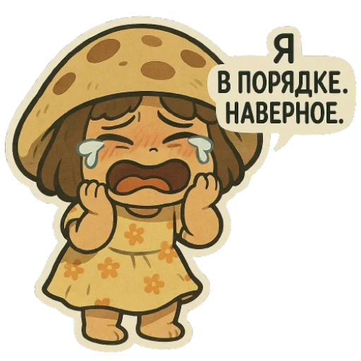 😭 Стикер «Кхао и Кхео» для Telegram