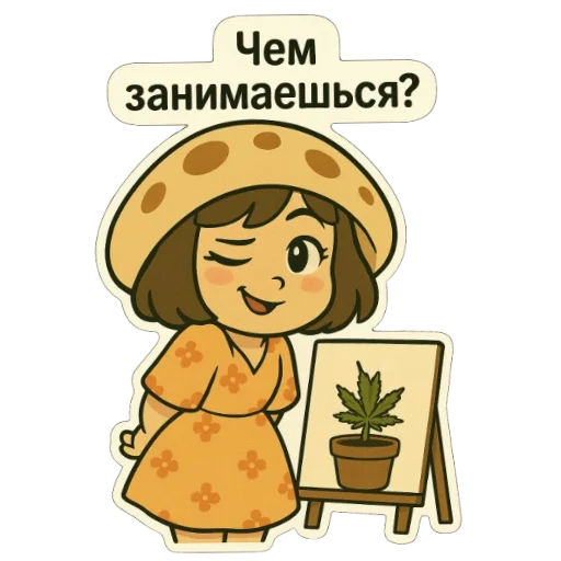 ☺ Стикер «Кхао и Кхео» для Telegram