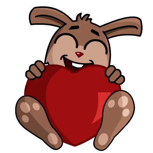 ❤ Стикер «Khargosh1» для Telegram