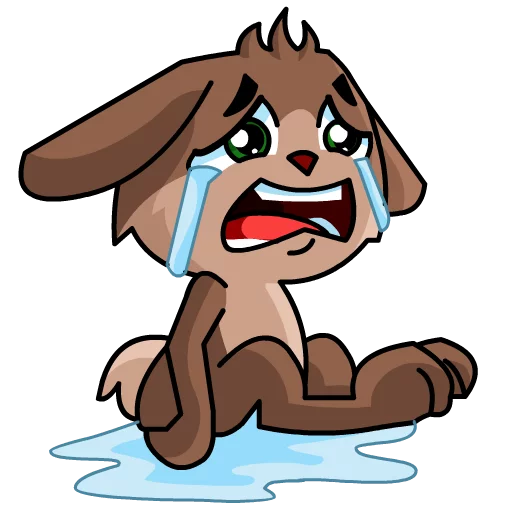 😭 Стикер «Khargosh1» для Telegram