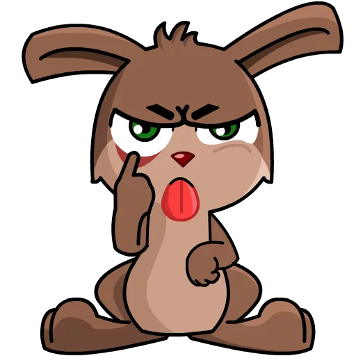 😛 Стикер «Khargosh1» для Telegram