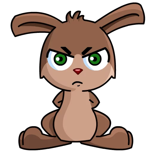😠 Стикер «Khargosh1» для Telegram