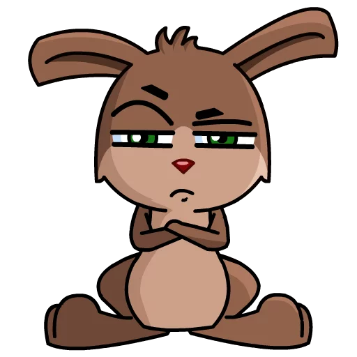😠 Стикер «Khargosh1» для Telegram