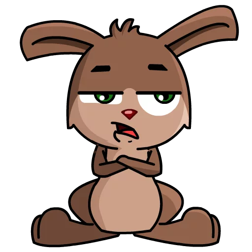 😒 Стикер «Khargosh1» для Telegram