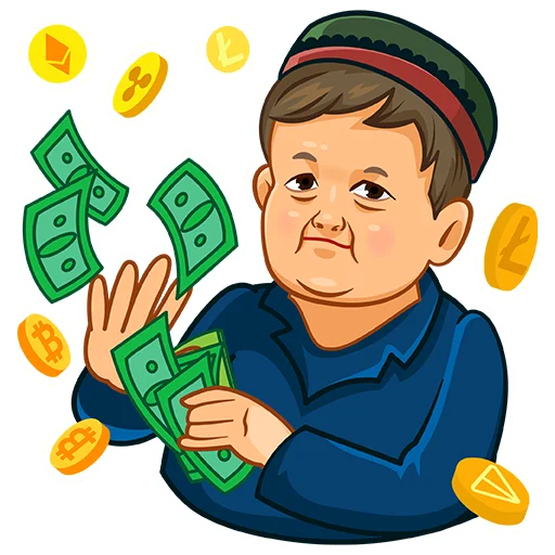 🤑 Стикер «fevil packs» для Telegram