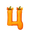 🤩 Эмодзи «Happy Halloween - буквы и иконки» для Telegram